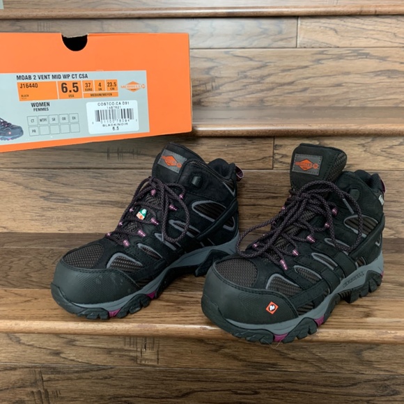 Women’s Merrell Steel Toe Boots size 6.5 - Picture 5 of 6